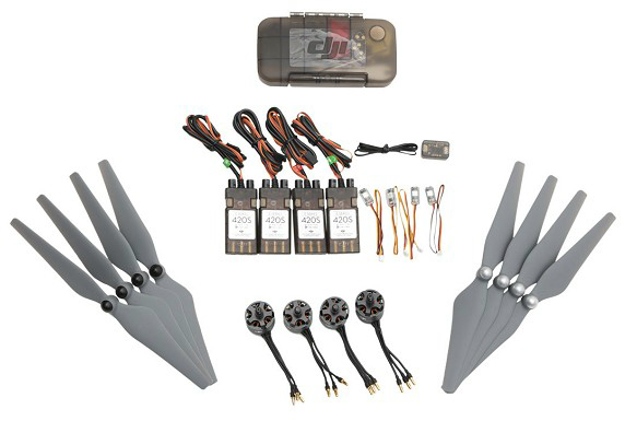 DJI E310 на 4 ротора (моторы, регуляторы, винты) DJI E310 на 4 ротора (моторы